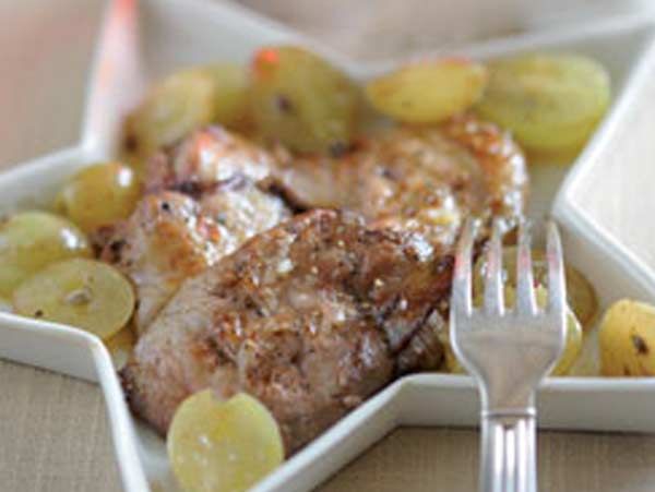 Foie gras au raisin